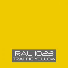 RAL 1023 Traffic Yellow tinned Paint